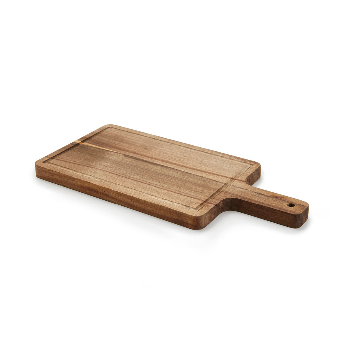 Rectangular chopping board with handle - Acacia