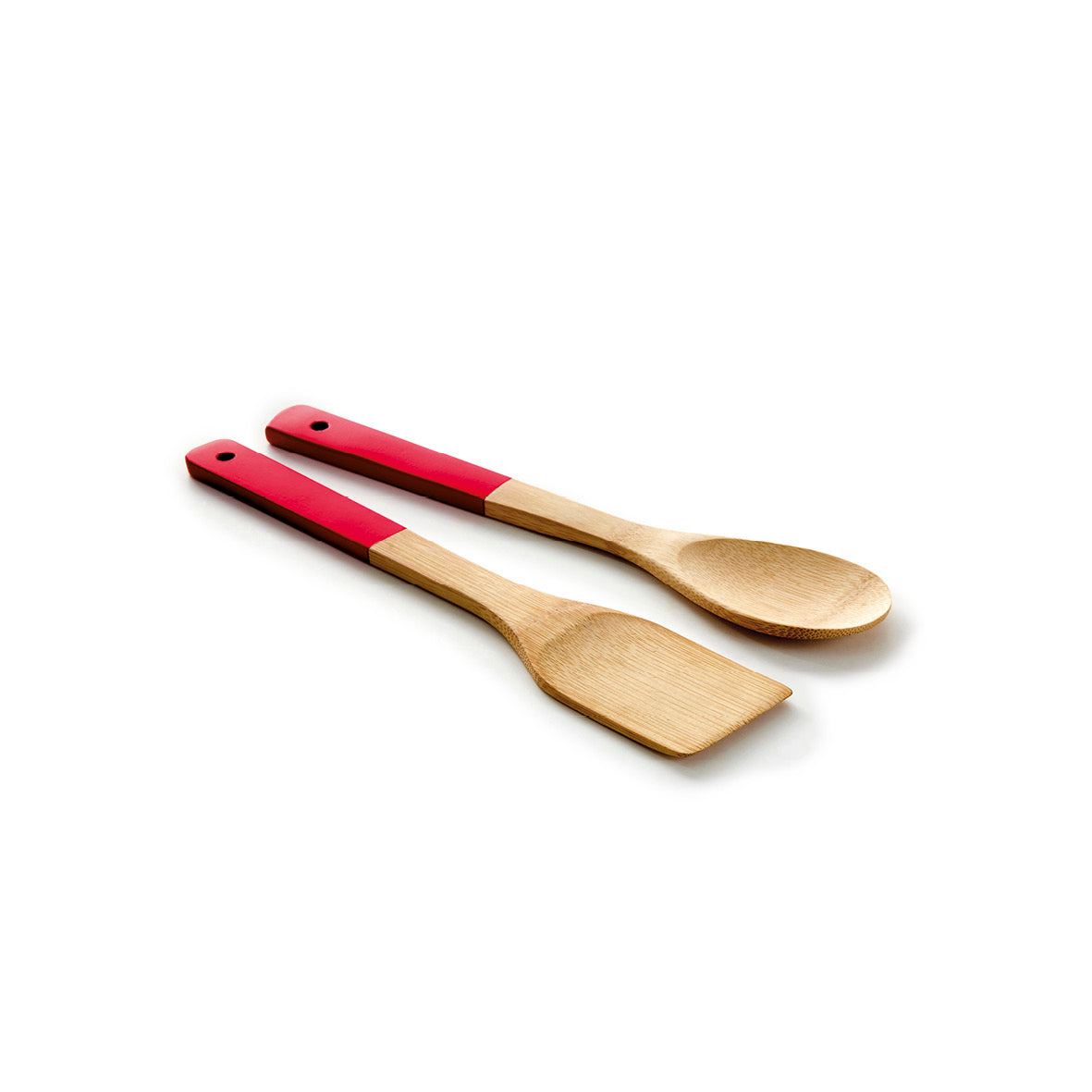 Spoon and spatula in bamboo