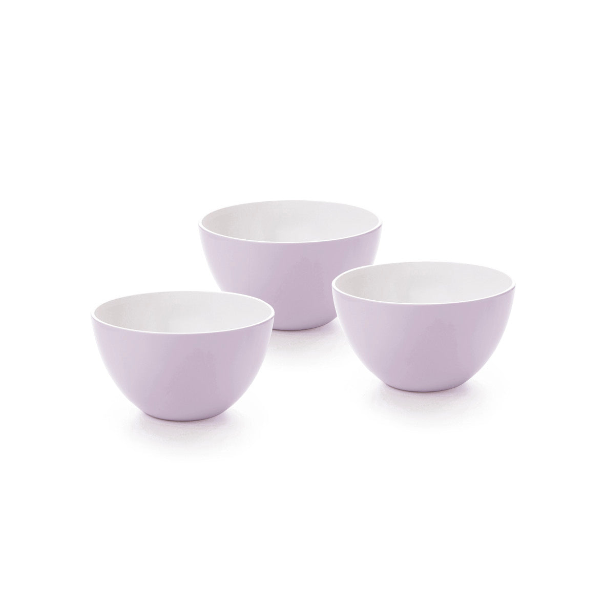 Set of 3 small bowls - 12,5cm Lavender