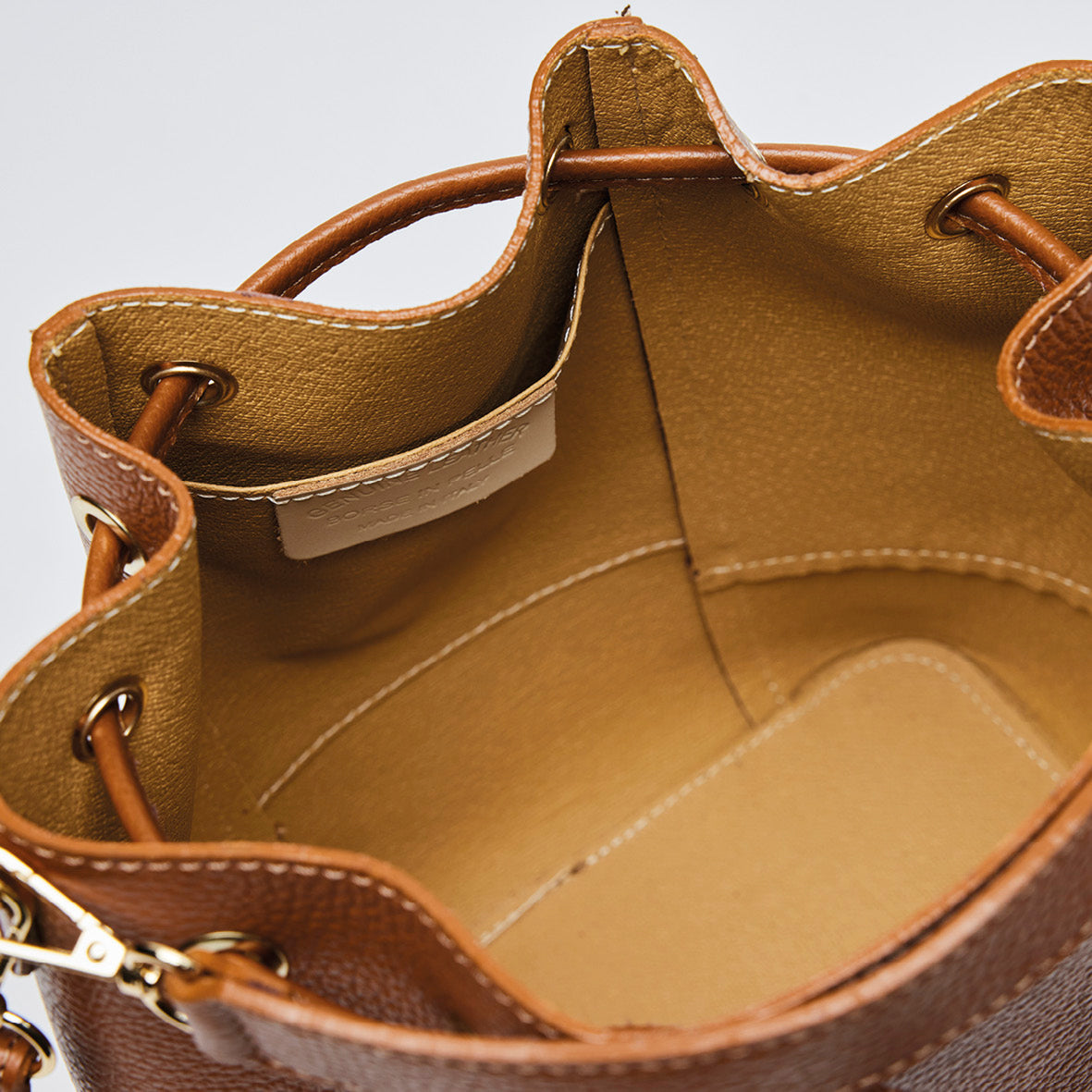 Leather bucket bag - Champs Elysées