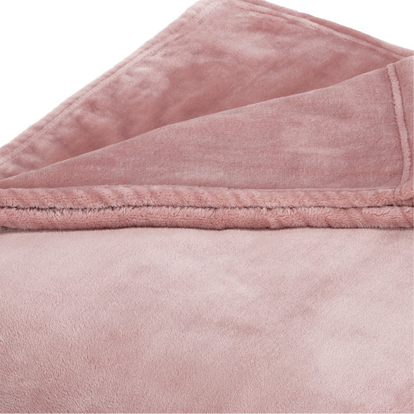 Fleece plaid - Light pink