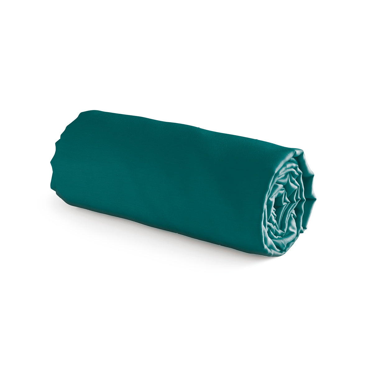 Fitted sheet - 100% cotton satin - Green