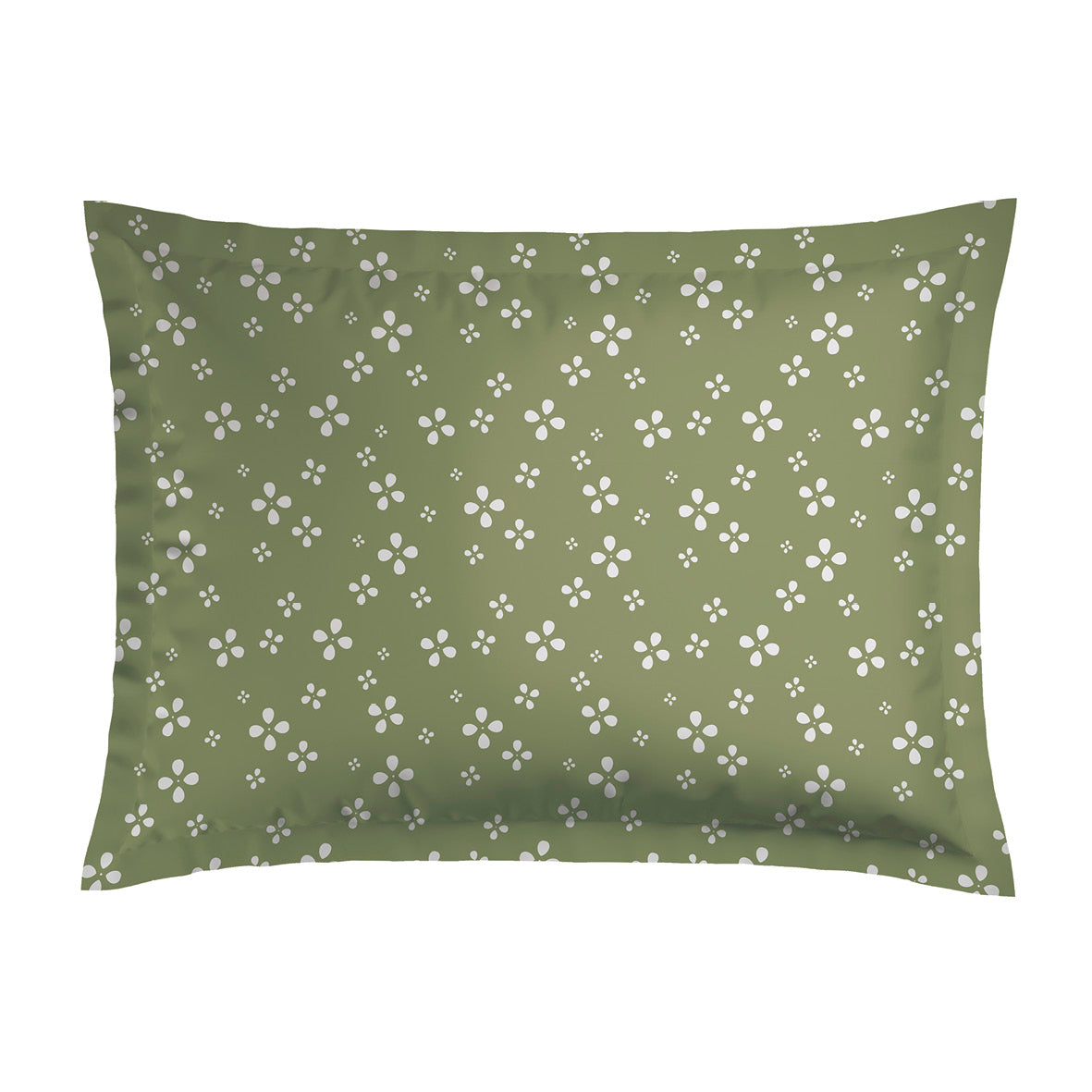 Pillowcase(s) cotton satin - Mirabelle Green