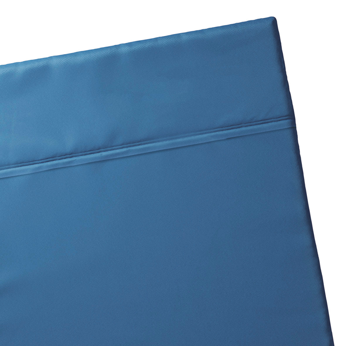 Flat sheet cotton satin Blue