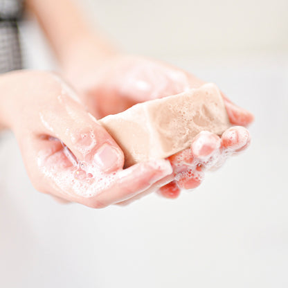 Pack de 3 savons de Marseille solides fleuris - 3 x 100 g