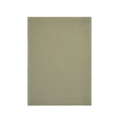 Set of 3 kitchen towels Uni Light green - 50 x 70 cm