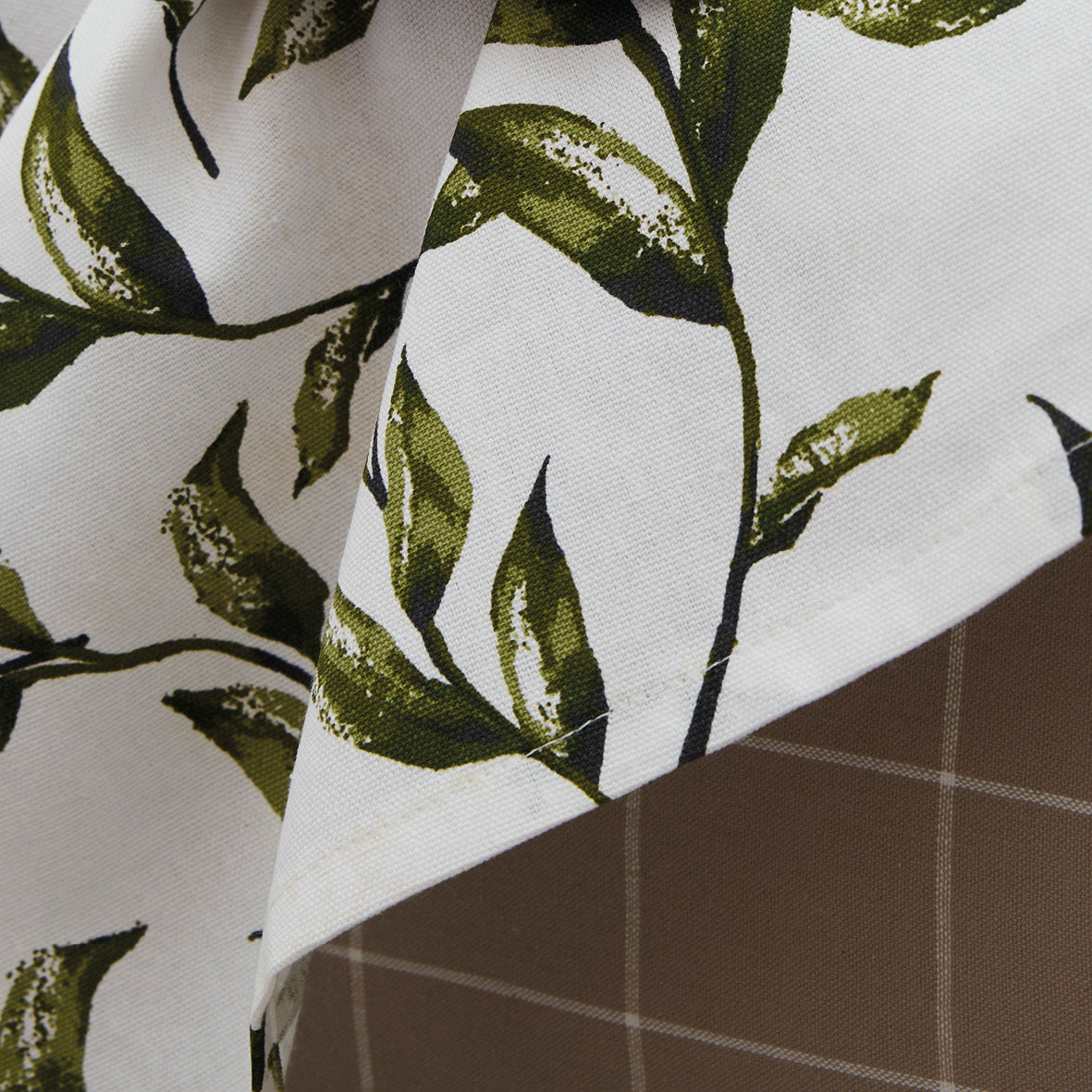 Set of 3 kitchen towels Natur'elle White - 50 x 70 cm