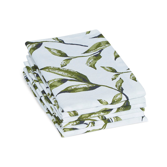 Set of 6 napkins Natur'elle White - 40 x 40 cm