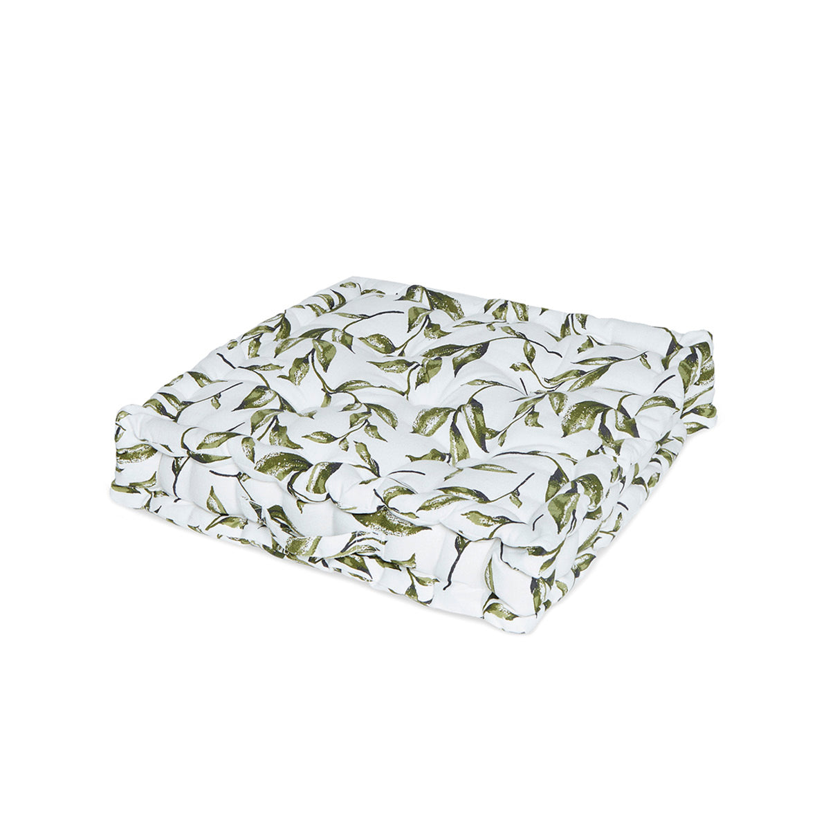 Floor cushion Natur'elle White - 45 x 45 x 10 cm