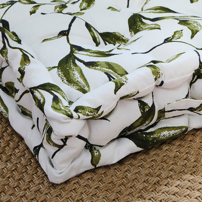 Floor cushion Natur'elle White - 45 x 45 x 10 cm