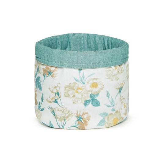 Bread basket Calme floral White - 20 x 21 cm