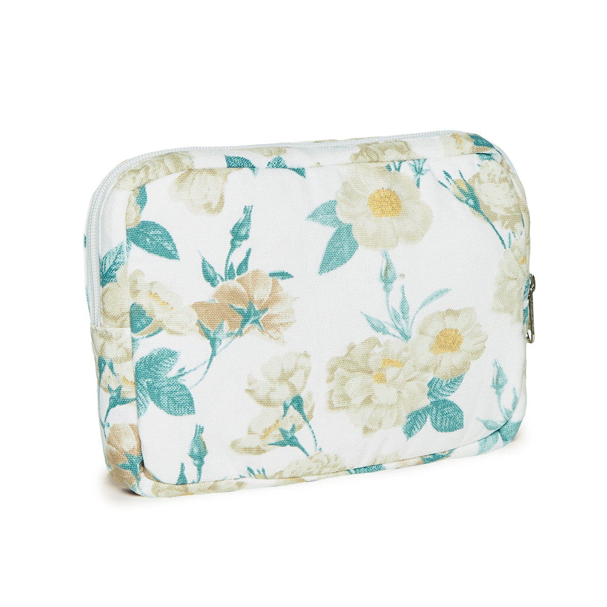 Pouch Calme floral White - 14 x 20 cm