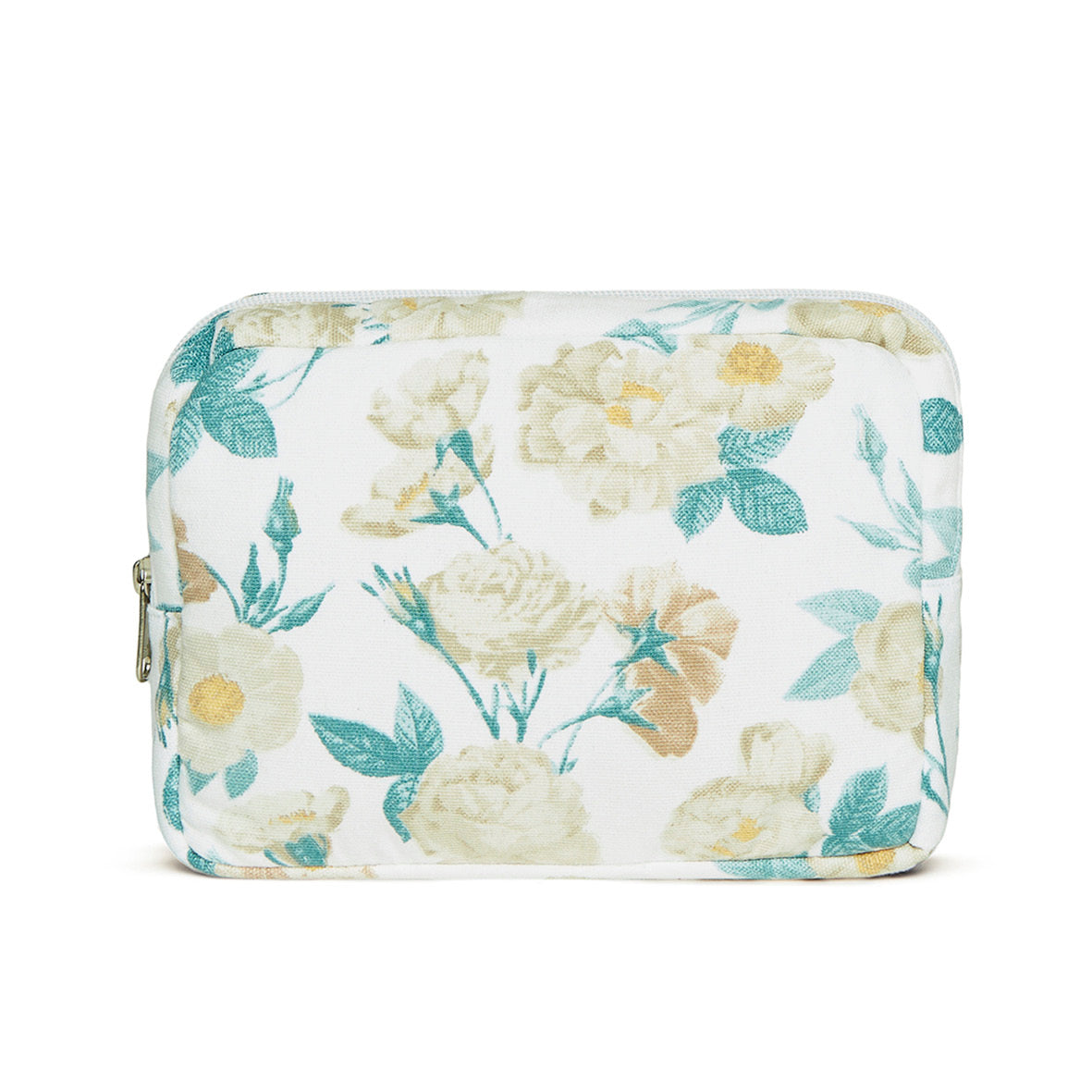 Pouch Calme floral White - 14 x 20 cm