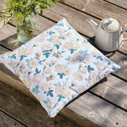 Cushion - Calme floral White