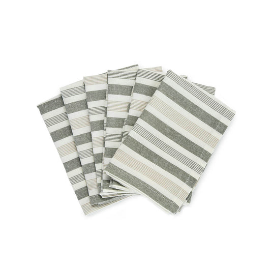 Set of 6 napkins Arthur Green - 40 x 40 cm