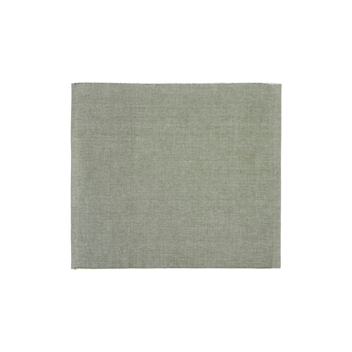Set of 4 placemats Chambray Dark green - 40 x 35 cm