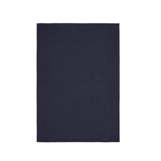 Set of 3 kitchen towels Uni Dark blue - 50 x 70 cm