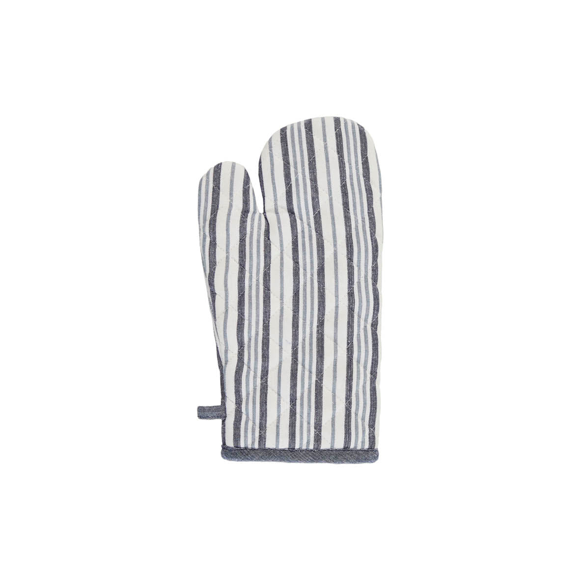 Set of apron, oven mitt and potholder Nina Blue - 60 x 90 cm + 17 x 32 cm + 20 x 20 cm