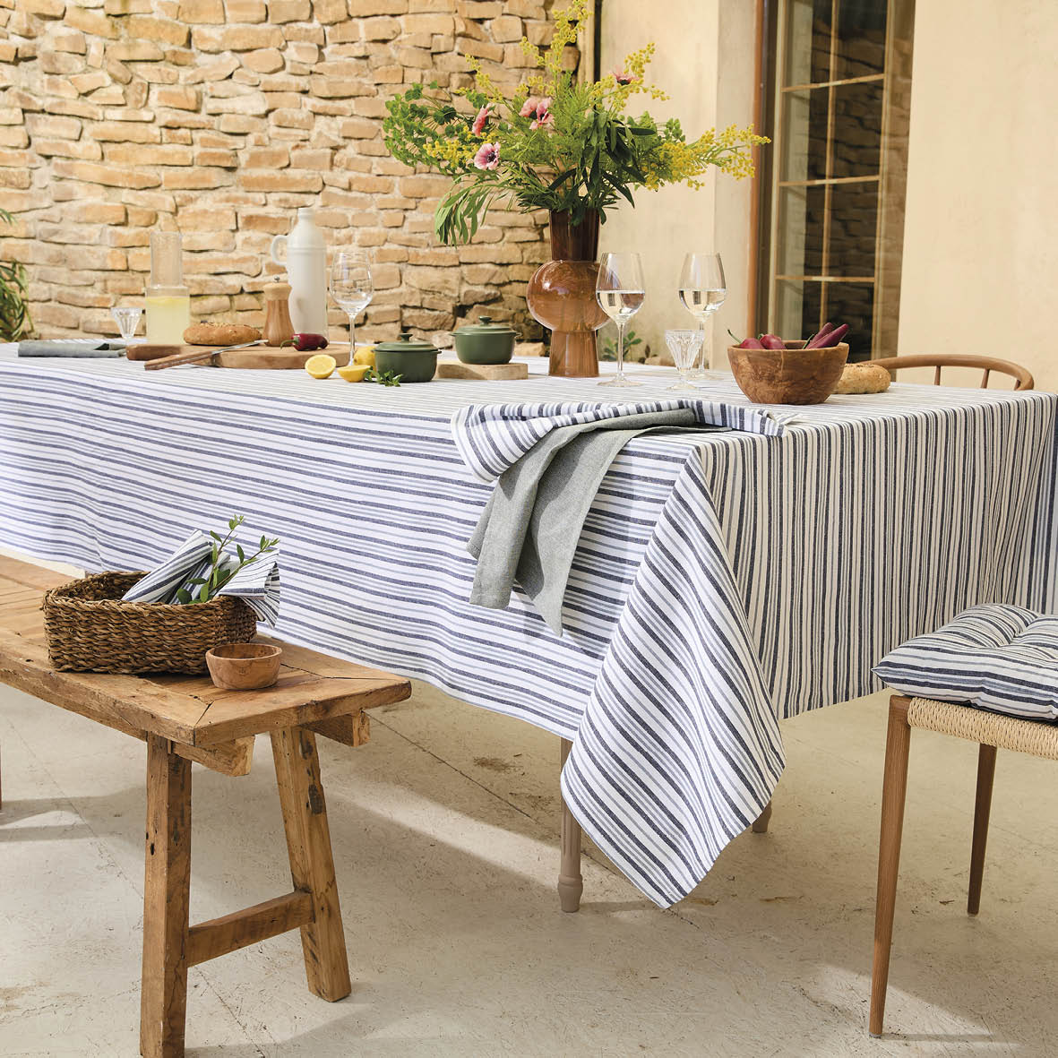 Tablecloth - Nina Blue