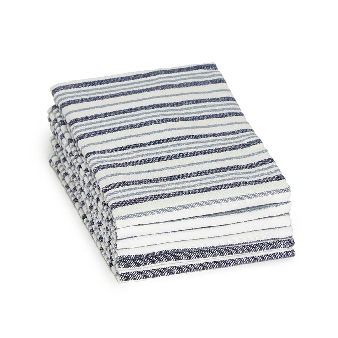 Set of 6 napkins Nina Blue - 40 x 40 cm