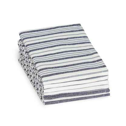 Set of 6 napkins Nina Blue - 40 x 40 cm