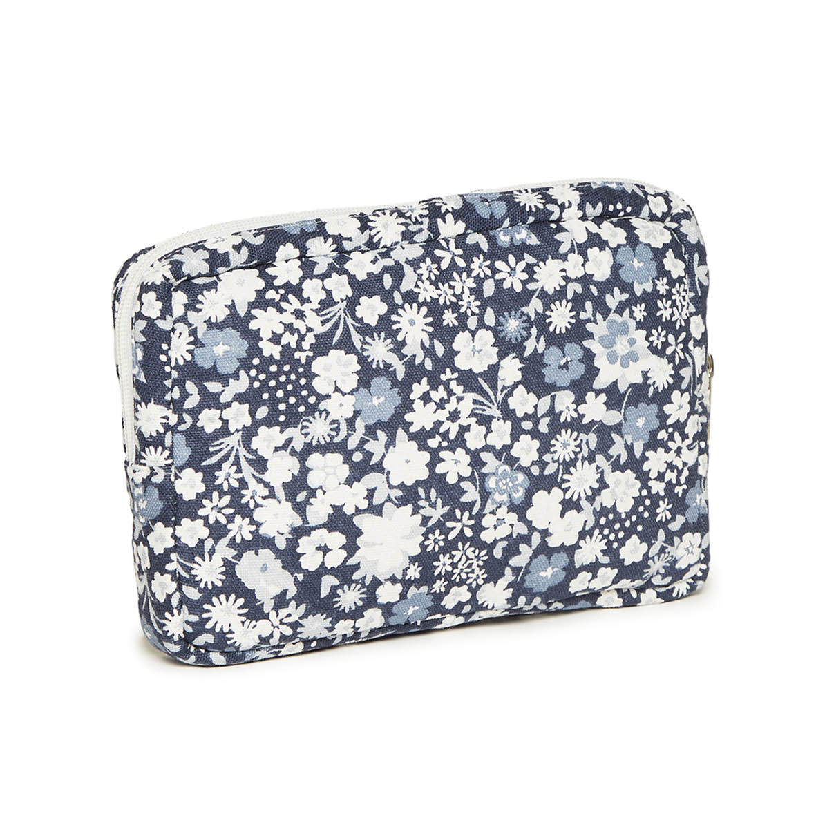 Pouch Fleurs de nuit Dark blue - 14 x 20 cm