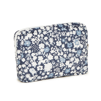 Pouch Fleurs de nuit Dark blue - 14 x 20 cm
