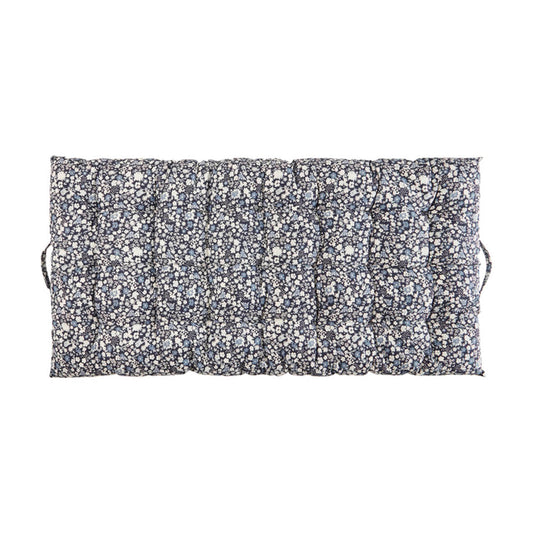 Floor mattress Fleurs de nuit Dark blue - 60 x 120 x 4 cm