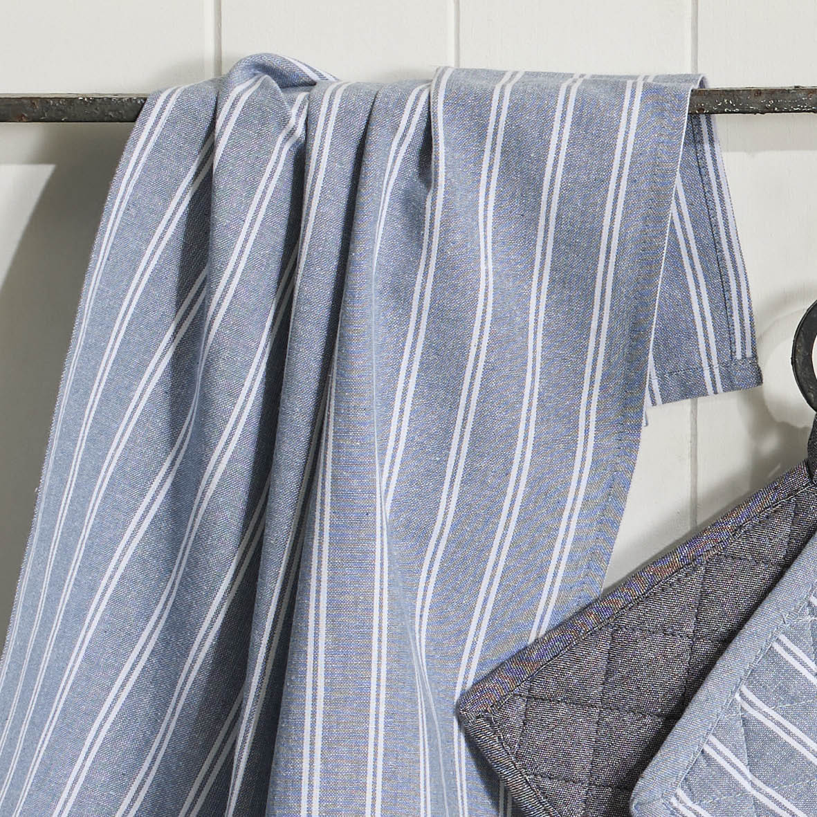 Set of 3 kitchen towels Finn Blue - 50 x 70 cm