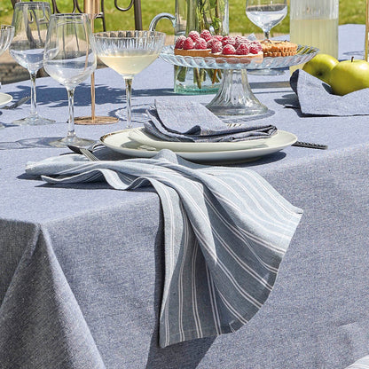 Set of 3 kitchen towels Finn Blue - 50 x 70 cm