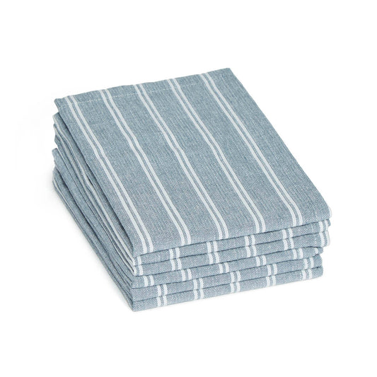 Set of 6 napkins Finn Blue - 40 x 40 cm