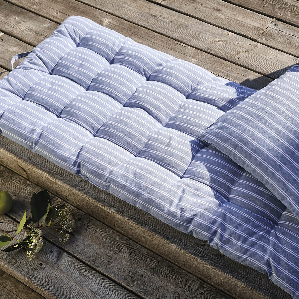 Floor mattress Finn Blue - 60 x 120 x 4 cm