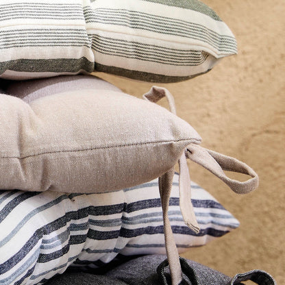 Chair cushion Chambray Taupe - 40 x 40 x 3 cm