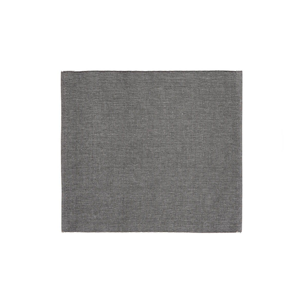 Set of 4 placemats Chambray Dark grey - 40 x 35 cm