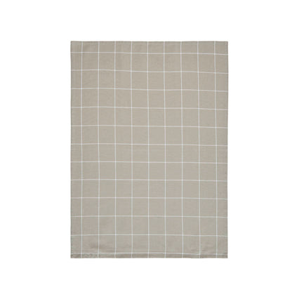Set of 3 kitchen towels Aaron Taupe - 50 x 70 cm
