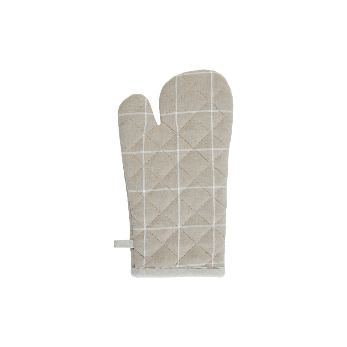 Set of apron, oven mitt and potholder - Aaron Taupe