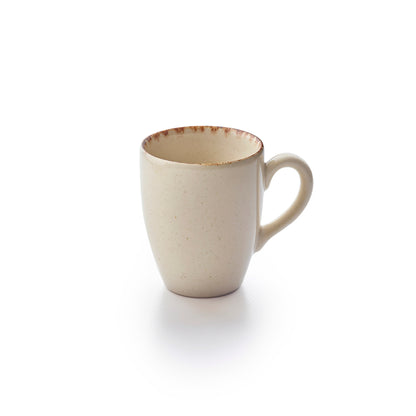 Set de 6 tasses - Terre de gaia Beige
