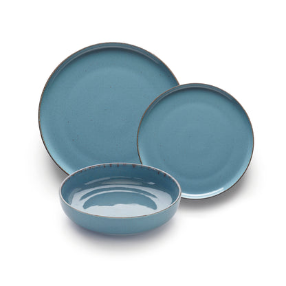 Service de table 18 pièces - Terre de gaia Bleu