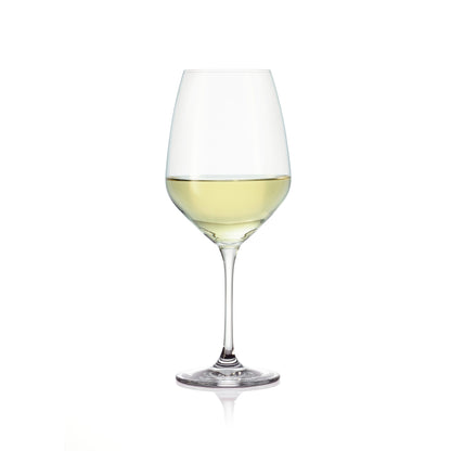 Set of 6 wine glasses in glass - Harmonie - Transparent