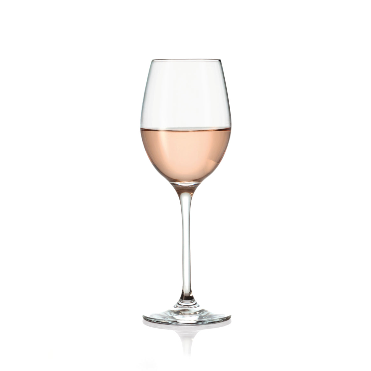 Set of 6 white wine glasses in glass - Prestige - Transparent