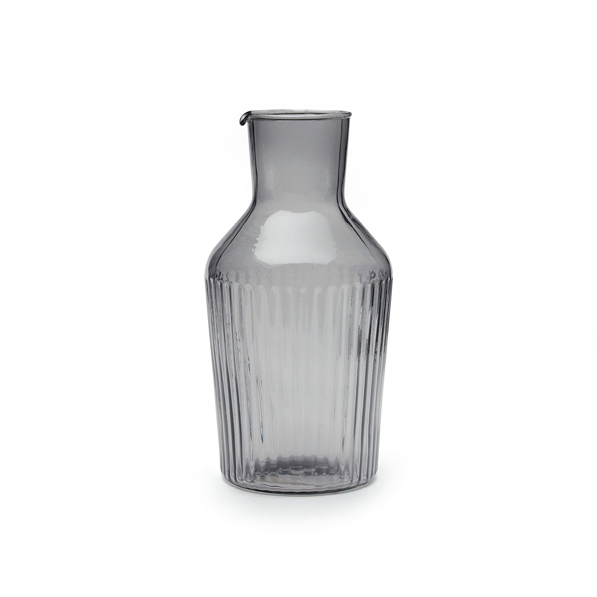Carafe in glass - Rayon - Dark grey