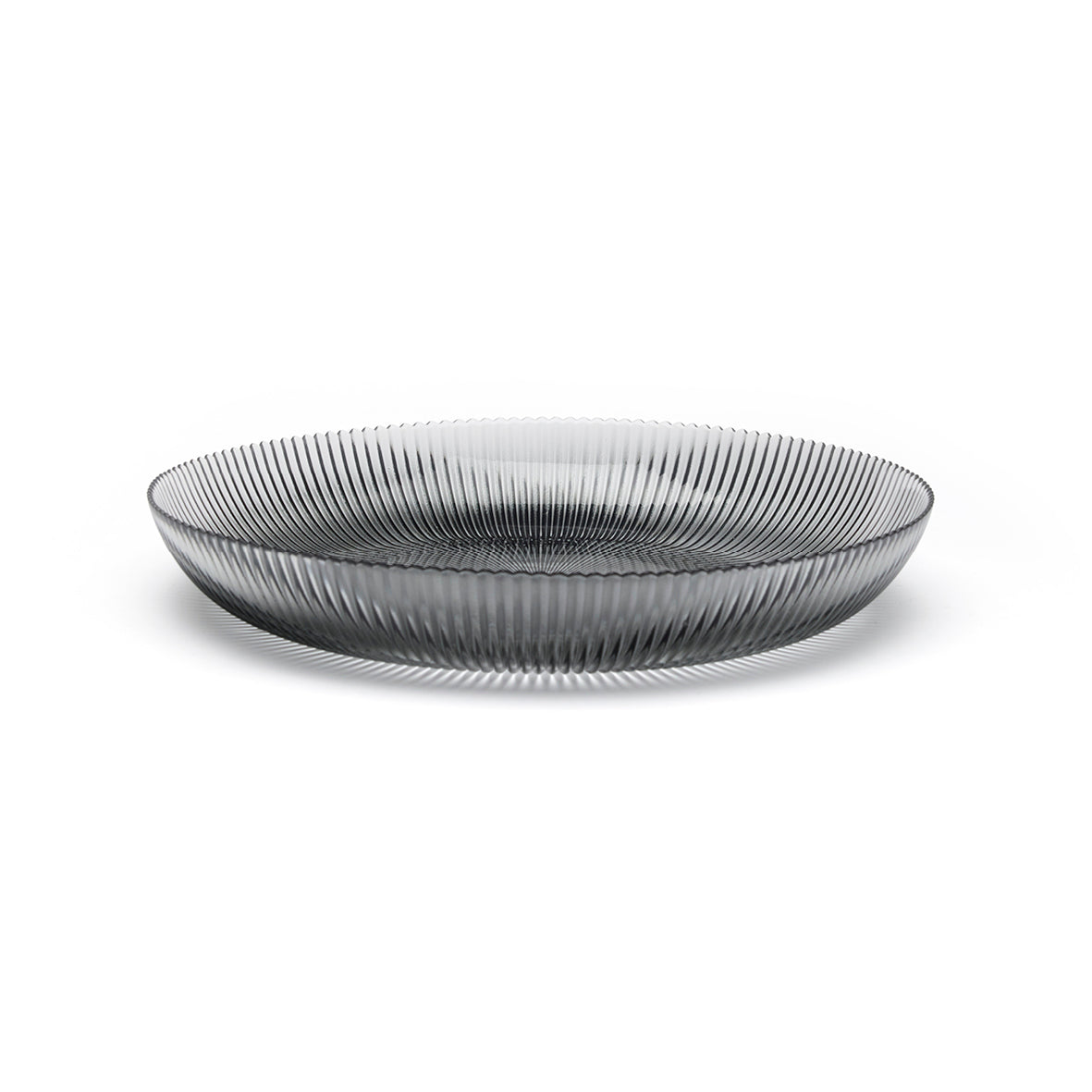 Set of 2 salad bowls in glass - Rayon - Dark grey