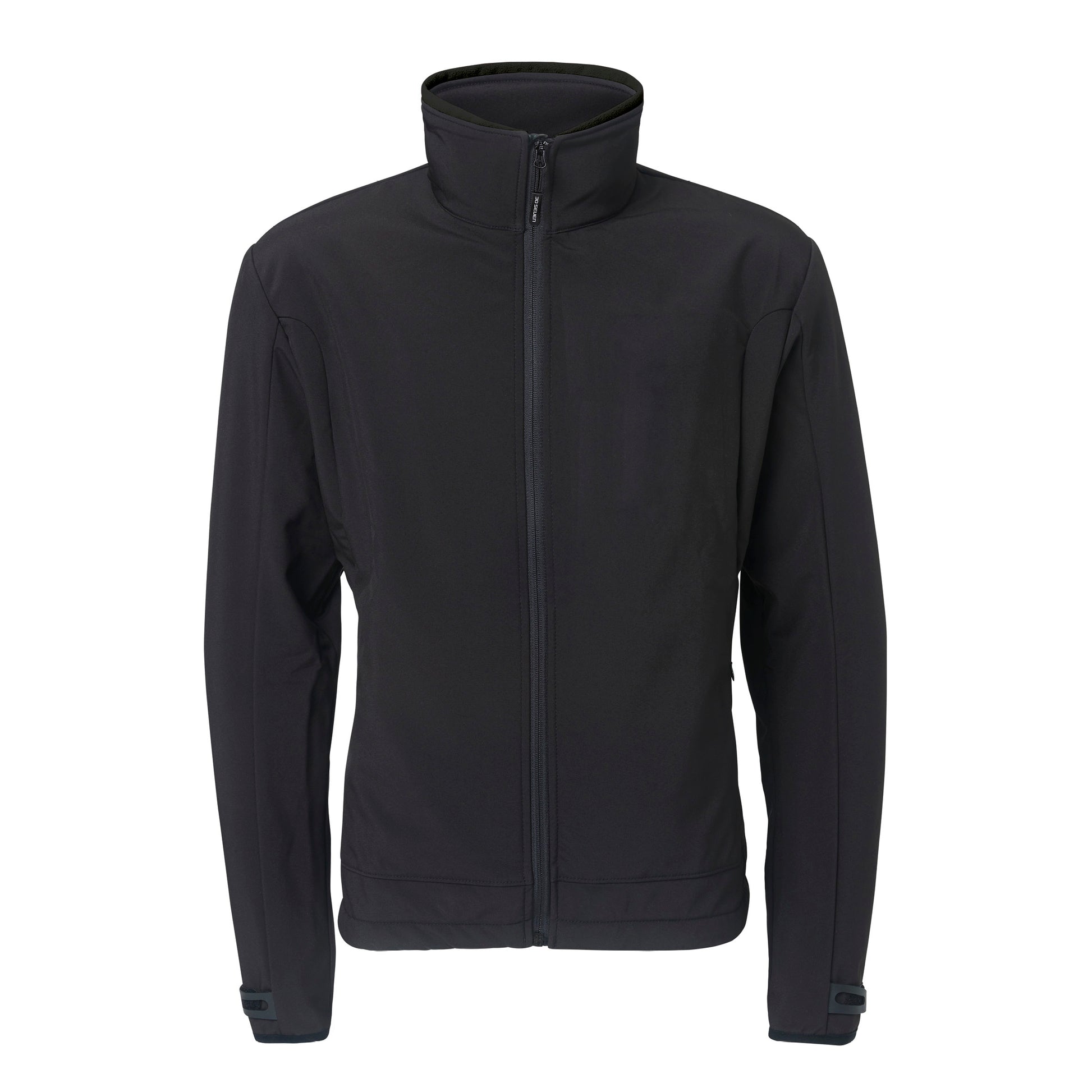 Heated Softshell Jacket - Regular Fit for Men - With Extra Warm Fleece Lining - Super power