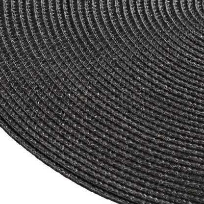 Braided place mat 38 cm - Grey