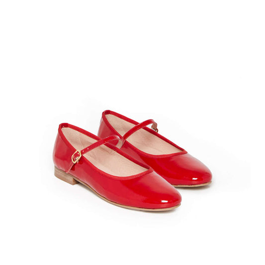 BALLERINE AGATHE ROUGE - André