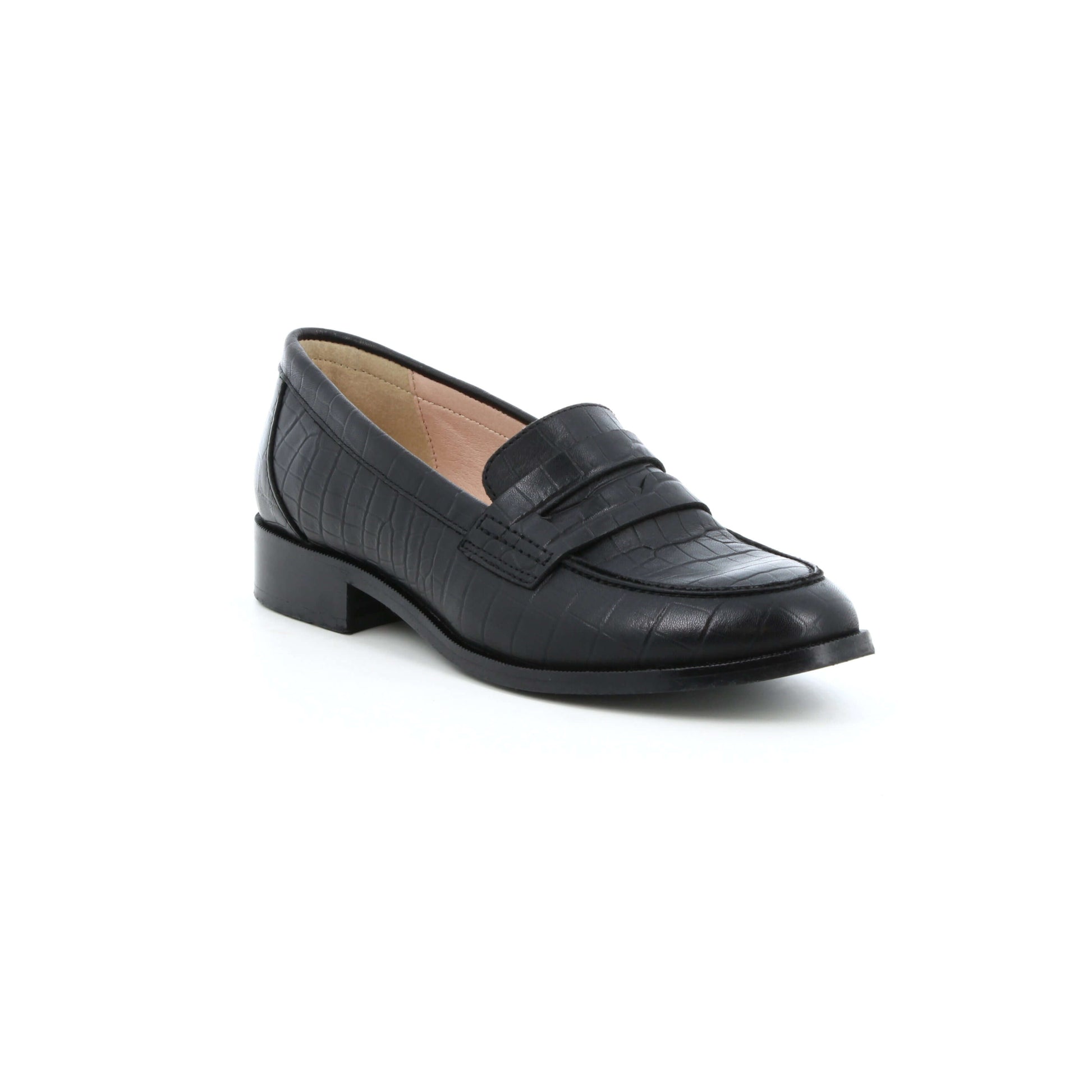 LINETTA NOIR CROCO