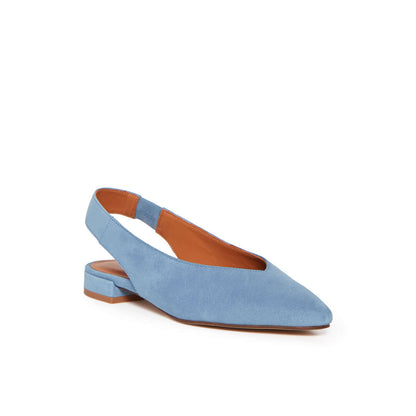 SLINGBACK ROSEE JEAN VELOURS - André