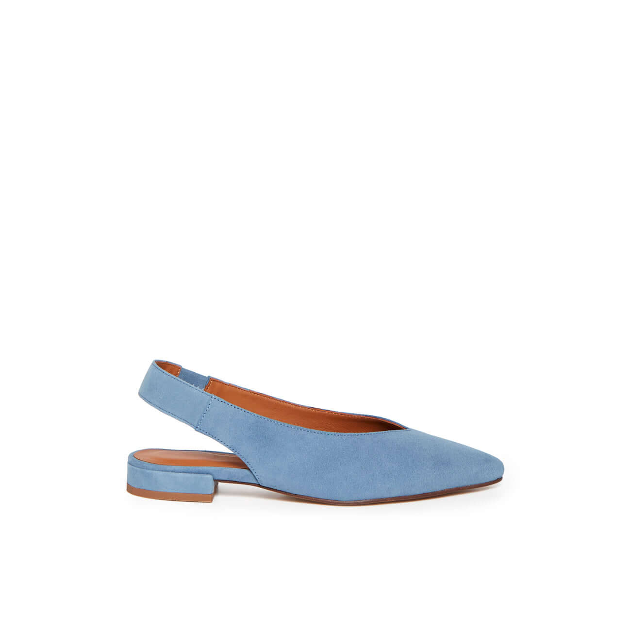 SLINGBACK ROSEE JEAN VELOURS - André