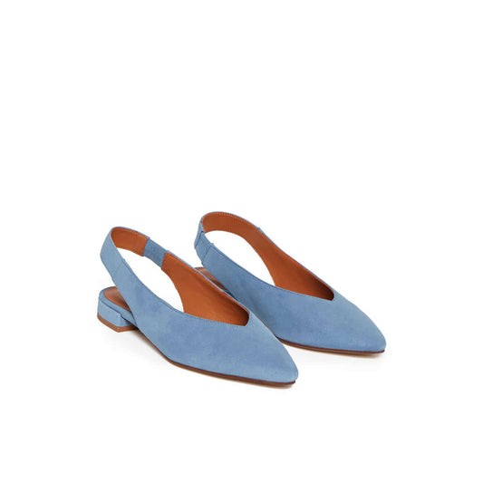 SLINGBACK ROSEE JEAN VELOURS - André
