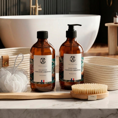 Giftset Spa Moment Gardenia Heart - White - 2 x 500 ml